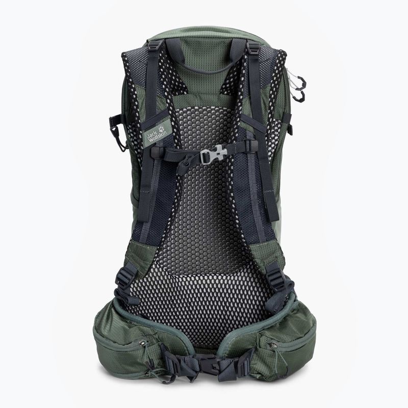 Jack Wolfskin Crosstrail ST 22 l zelený turistický batoh 2009562_4311 2