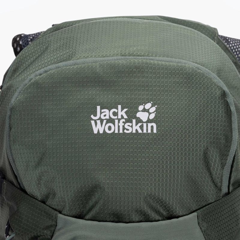 Jack Wolfskin Crosstrail ST 22 l zelený turistický batoh 2009562_4311 4
