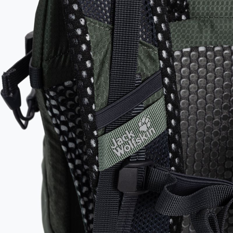 Jack Wolfskin Crosstrail ST 22 l zelený turistický batoh 2009562_4311 6