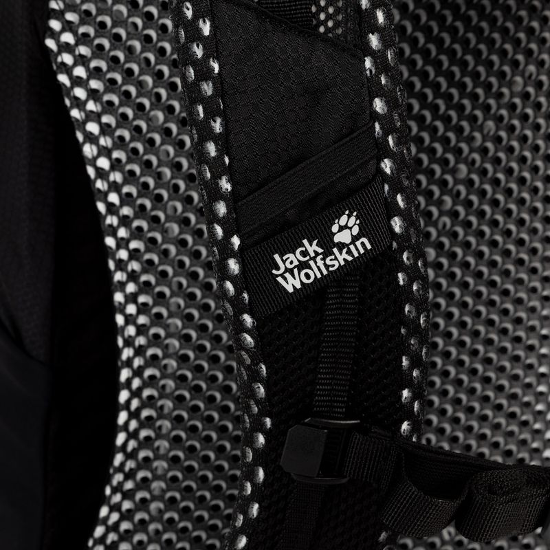 Jack Wolfskin Crosstrail 22 ST turistický batoh čierny 2009562_6000_OS 6