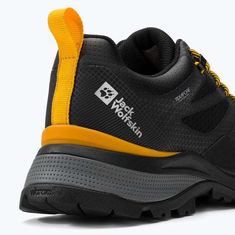 Jack Wolfskin pánske trekové topánky Force Striker Texapore Low black 4038843 8