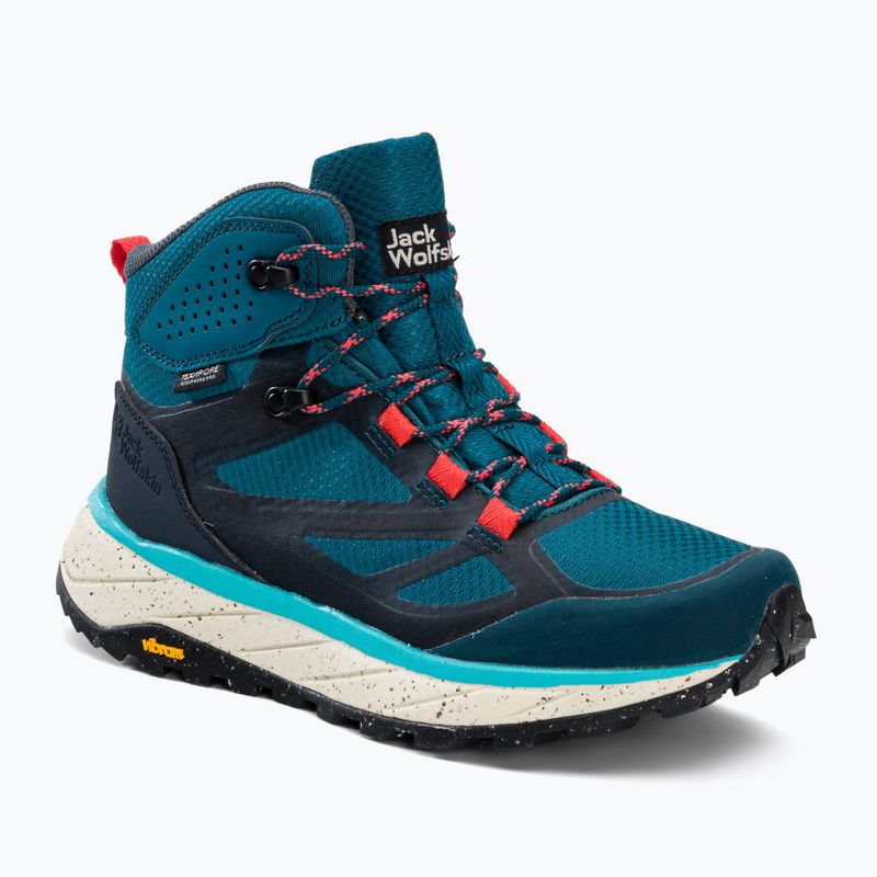 Jack Wolfskin dámske trekové topánky Terraventure Texapore Mid blue 4049991