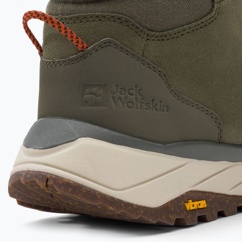 Jack Wolfskin pánske trekové topánky Terraventure Urban Mid green 4053561 8