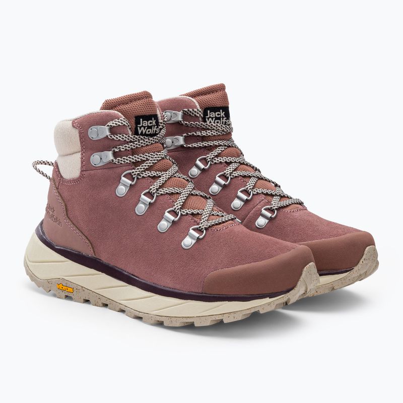 Jack Wolfskin dámske trekové topánky Terraventure Urban Mid brown 4053571 4