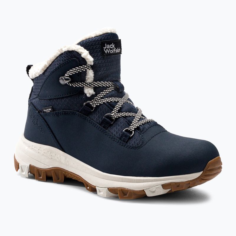 Jack Wolfskin dámske trekové topánky Everquest Texapore Mid navy blue 4053581