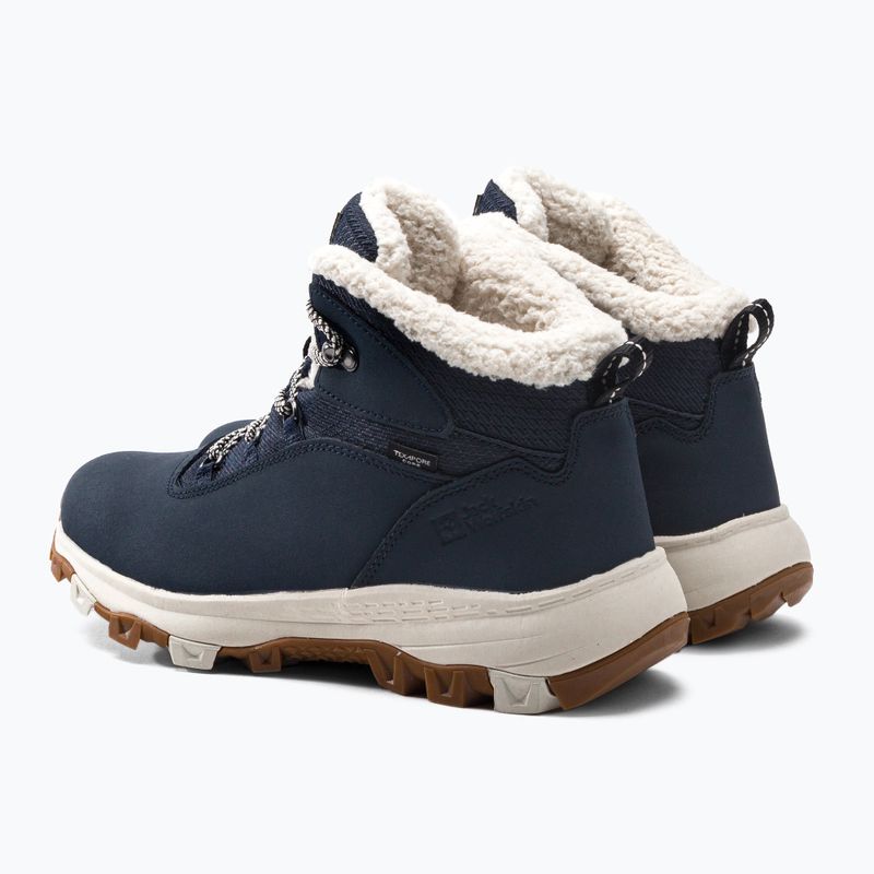 Jack Wolfskin dámske trekové topánky Everquest Texapore Mid navy blue 4053581 3