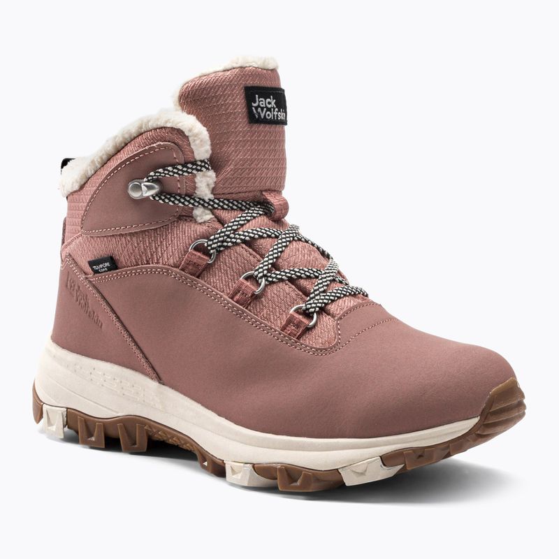 Jack Wolfskin dámske trekové topánky Everquest Texapore Mid pink 4053581