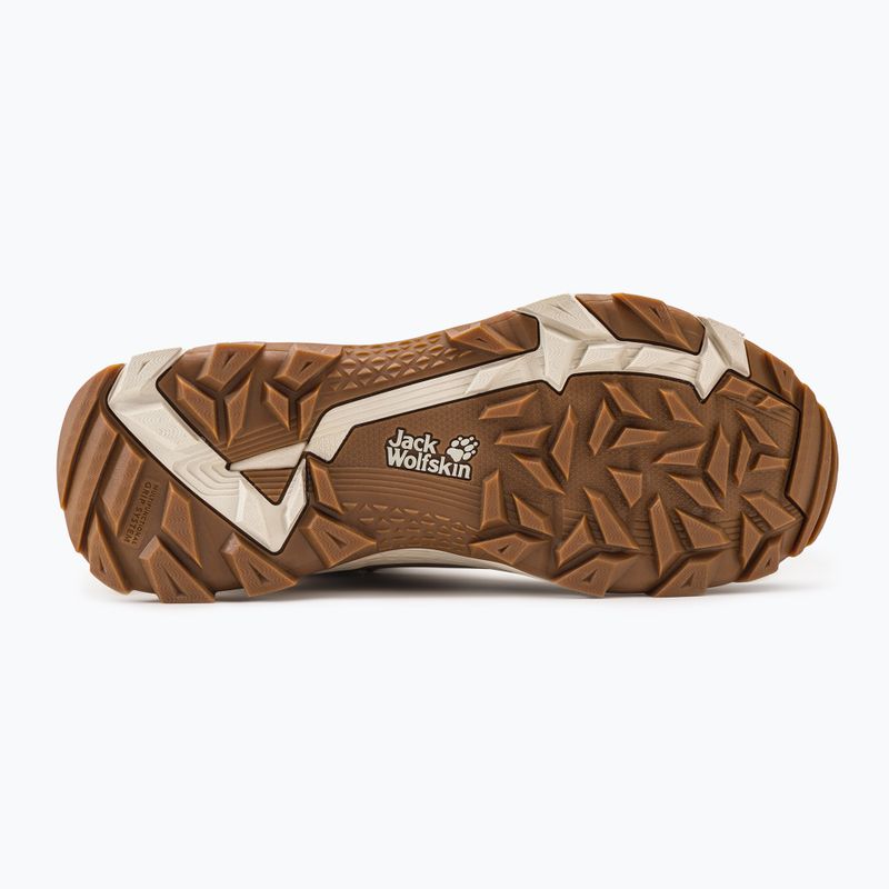 Dámske trekingové topánky Jack Wolfskin Everquest Texapore Mid béžové 453581_5227 5