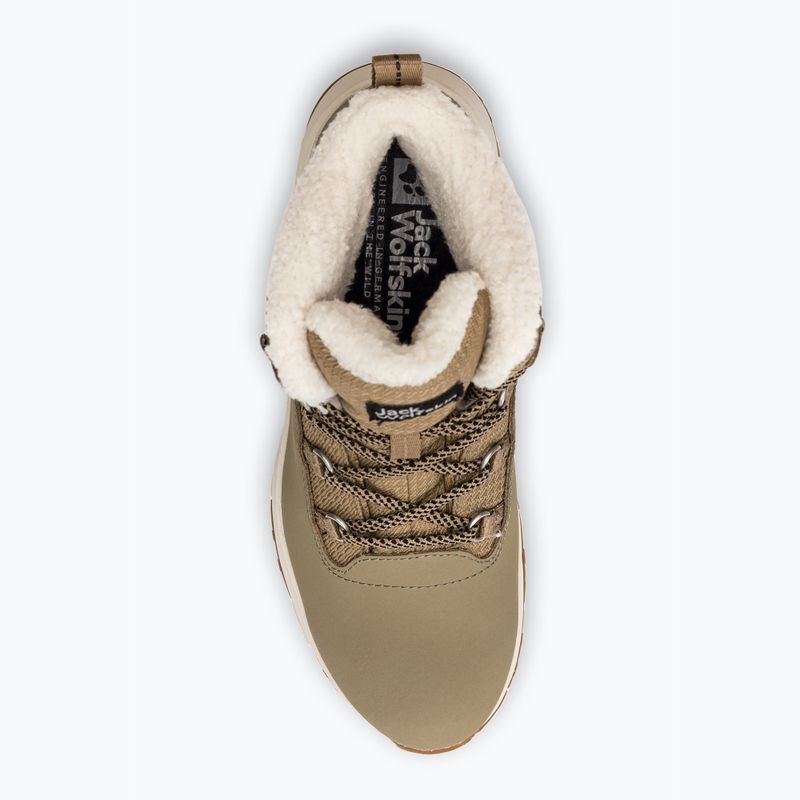 Dámske trekingové topánky Jack Wolfskin Everquest Texapore Mid béžové 453581_5227 6