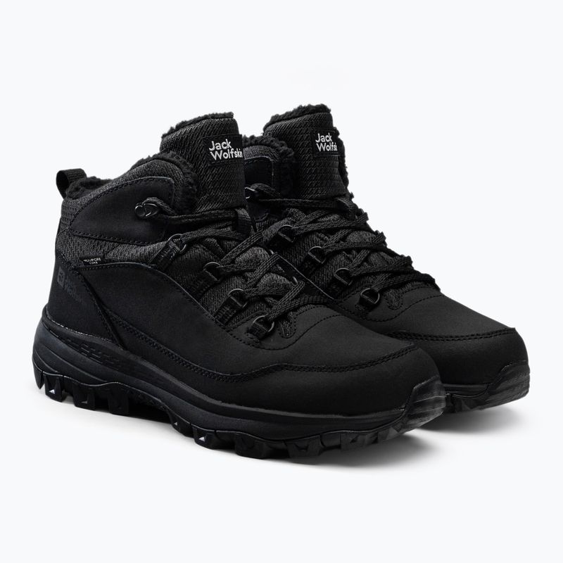 Jack Wolfskin pánske trekové topánky Everquest Texapore Mid black 4053611 5
