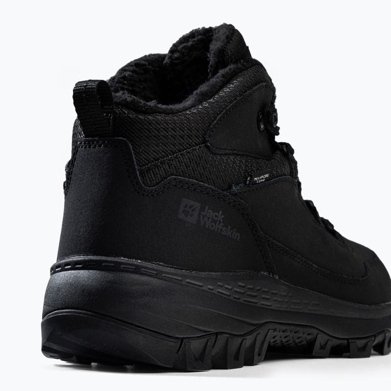 Jack Wolfskin pánske trekové topánky Everquest Texapore Mid black 4053611 8