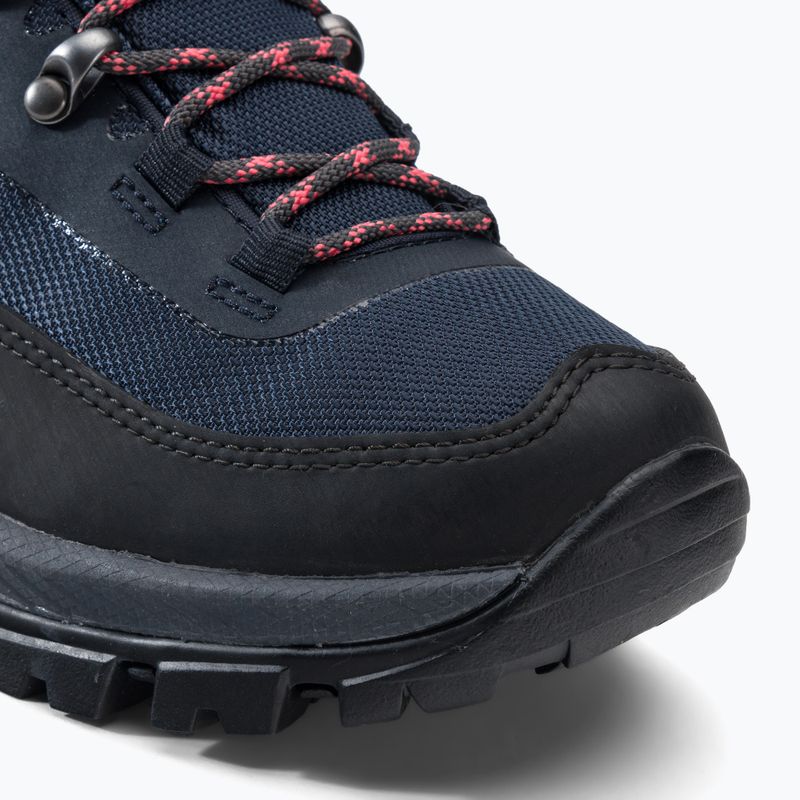 Dámske trekové topánky Jack Wolfskin Rebellion Guide Texapore Mid black-blue 4053801 7