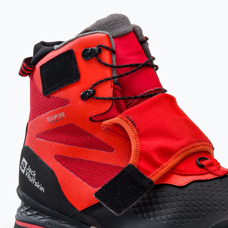 Jack Wolfskin pánske trekové topánky 1995 Series Texapore Mid red/black 4053991 7