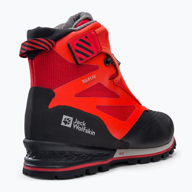 Jack Wolfskin pánske trekové topánky 1995 Series Texapore Mid red/black 4053991 9