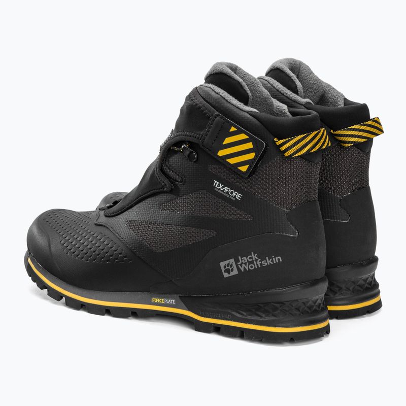 Jack Wolfskin pánske trekové topánky 1995 Series Texapore Mid black 4053991 3