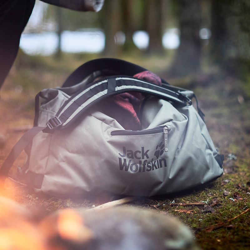 Cestovná taška Jack Wolfskin Traveltopia Duffle 45 zelená 2010801 4