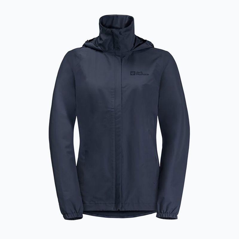 Jack Wolfskin dámska bunda do dažďa Stormy Point 2L navy blue 1111202 5