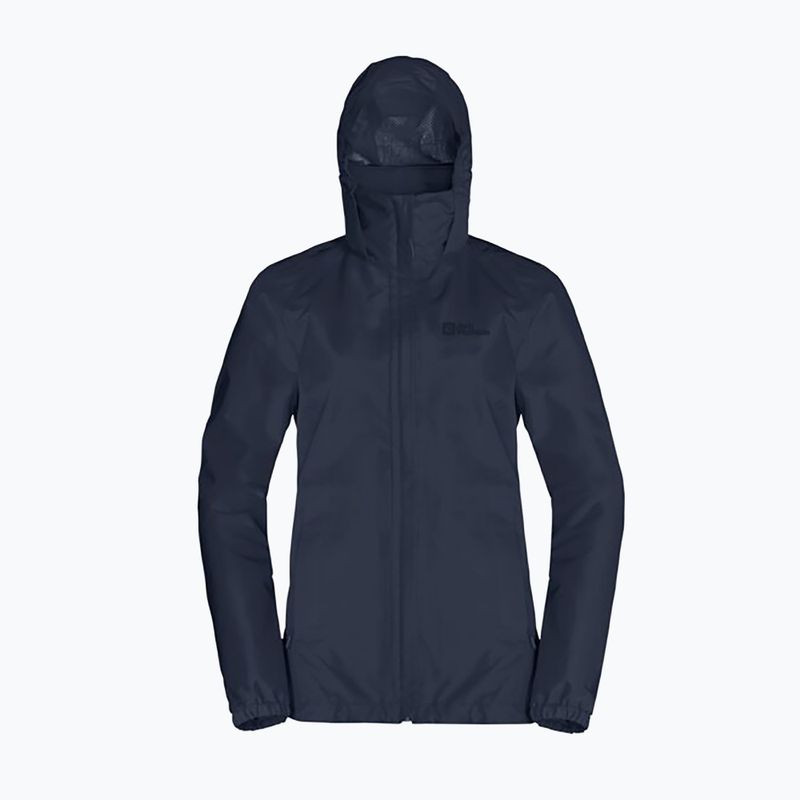 Jack Wolfskin dámska bunda do dažďa Stormy Point 2L navy blue 1111202 6