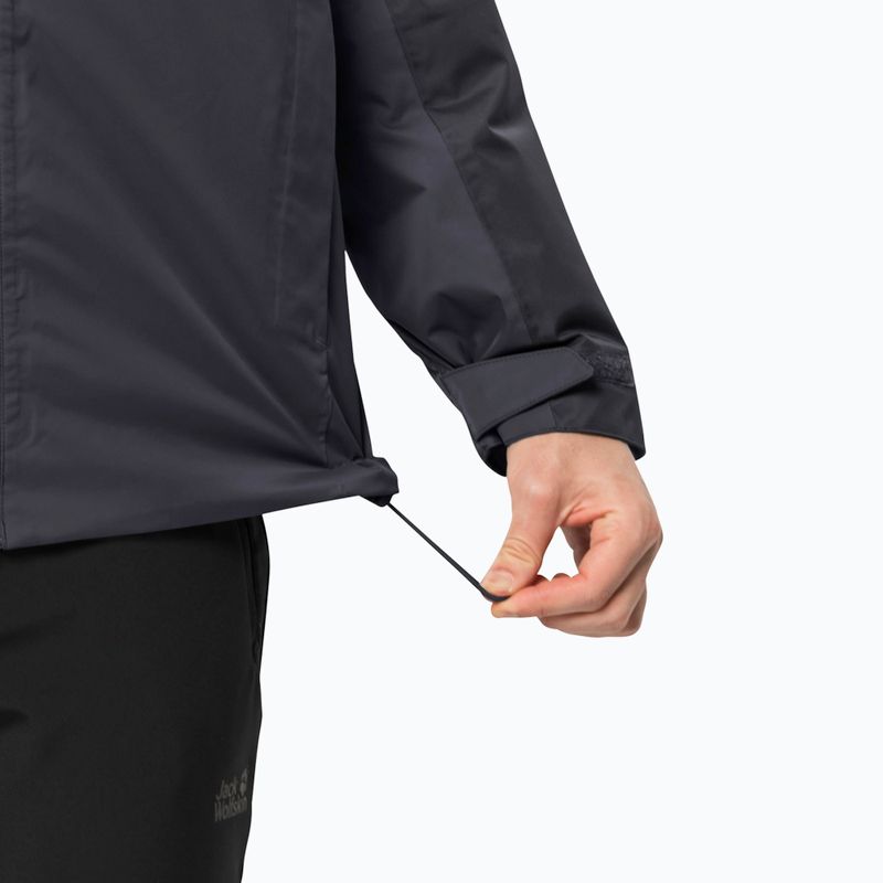 Jack Wolfskin pánska páperová bunda Jasper Ins sivá 1114321_6230 3