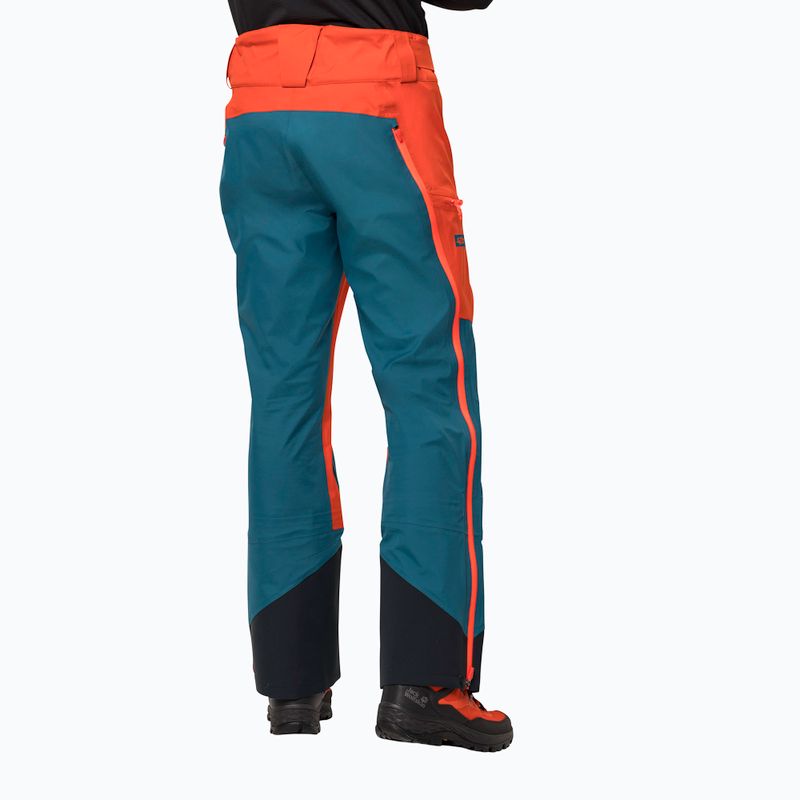 Jack Wolfskin pánske nohavice na zoskok padákom Alpspitze 3L orange 1115191 2