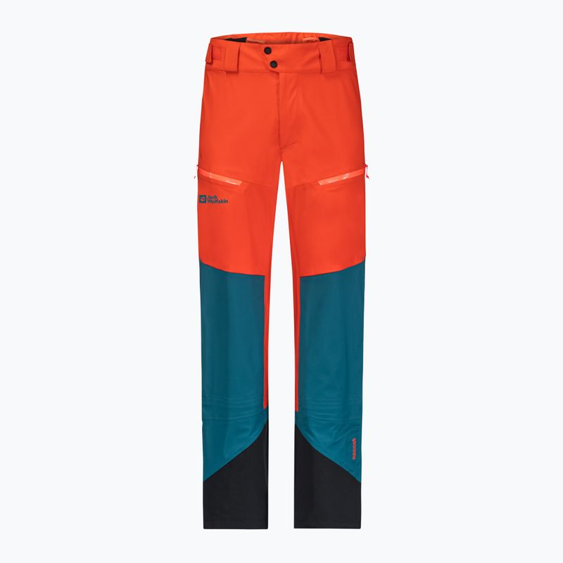 Jack Wolfskin pánske nohavice na zoskok padákom Alpspitze 3L orange 1115191 7