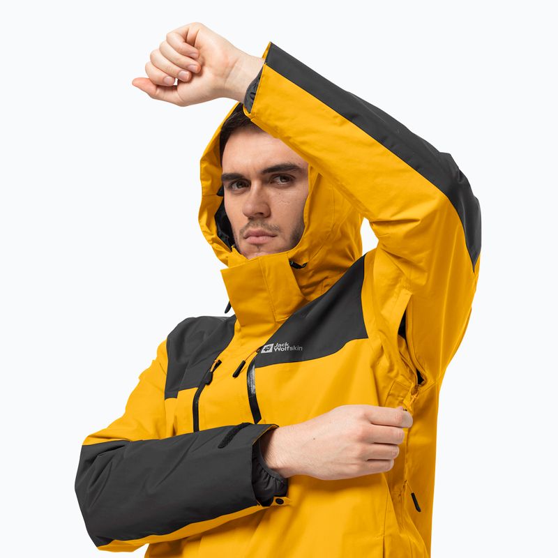 Jack Wolfskin pánska bunda 3 v 1 Jasper yellow 1115261_3802_002 7