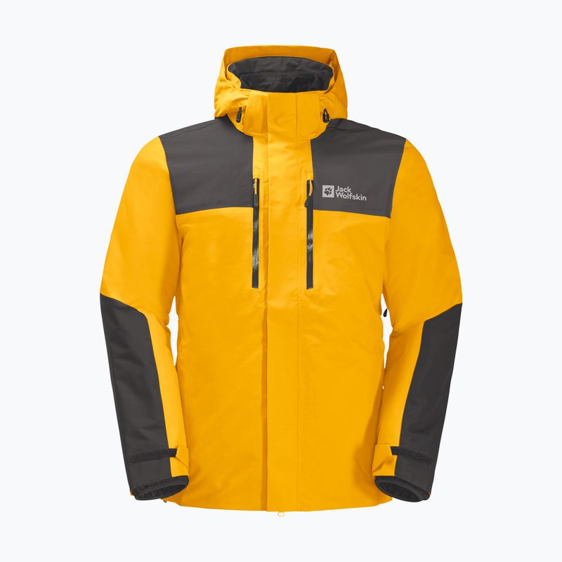 Jack Wolfskin pánska bunda 3 v 1 Jasper yellow 1115261_3802_002 9