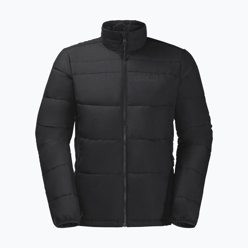 Jack Wolfskin pánska bunda do dažďa Jasper čierna 1115261_6000_006 8