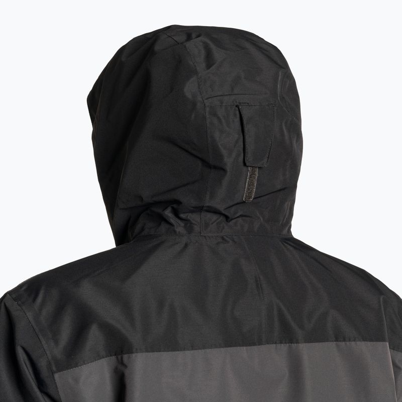 Jack Wolfskin pánska bunda 3 v 1 Glaabach sivo-čierna 1115291_6000_006 7