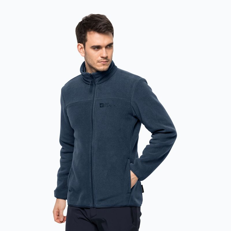 Jack Wolfskin pánska bunda do dažďa Taubenberg modrá 1115311_4133_006 3