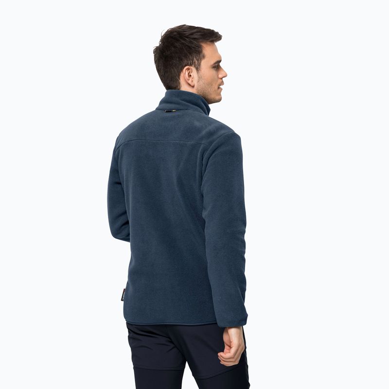 Jack Wolfskin pánska bunda do dažďa Taubenberg modrá 1115311_4133_006 4