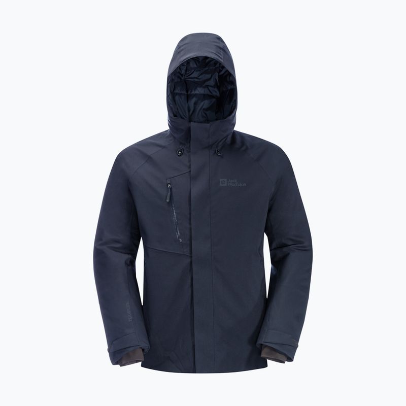 Jack Wolfskin pánska páperová bunda Troposphere Ins navy blue 1115321_1010 6