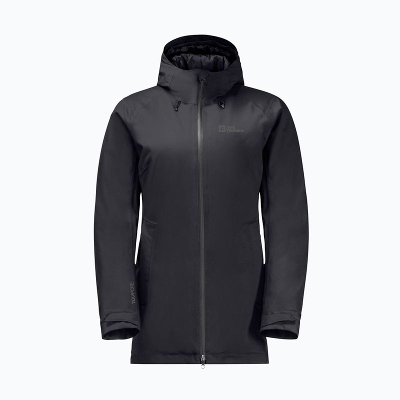 Dámska zimná bunda Jack Wolfskin Stirnberg Ins black 6