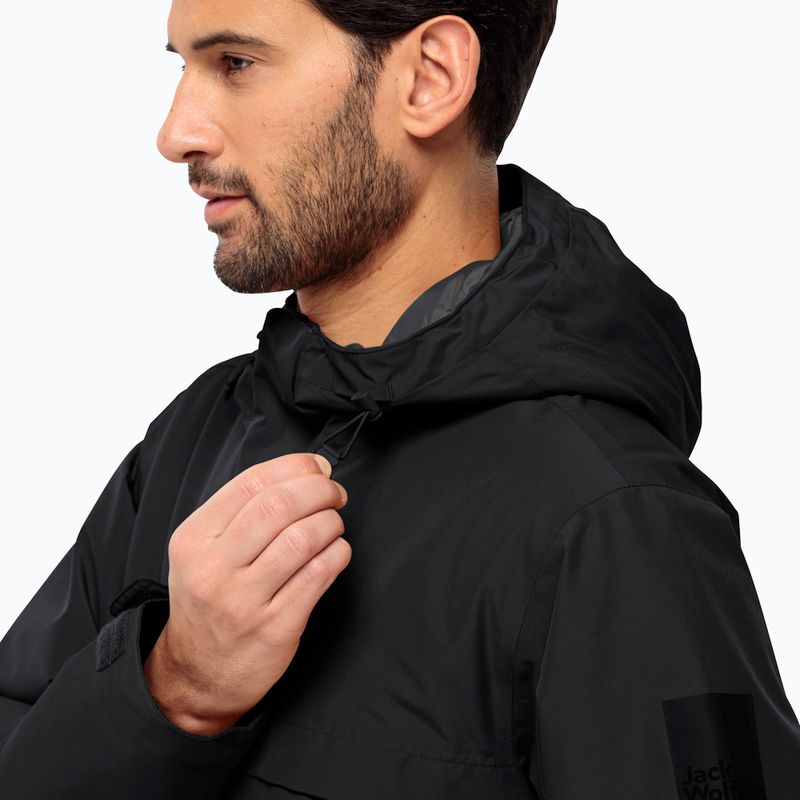 Pánska zimná bunda Jack Wolfskin  Winterlager Parka black 3