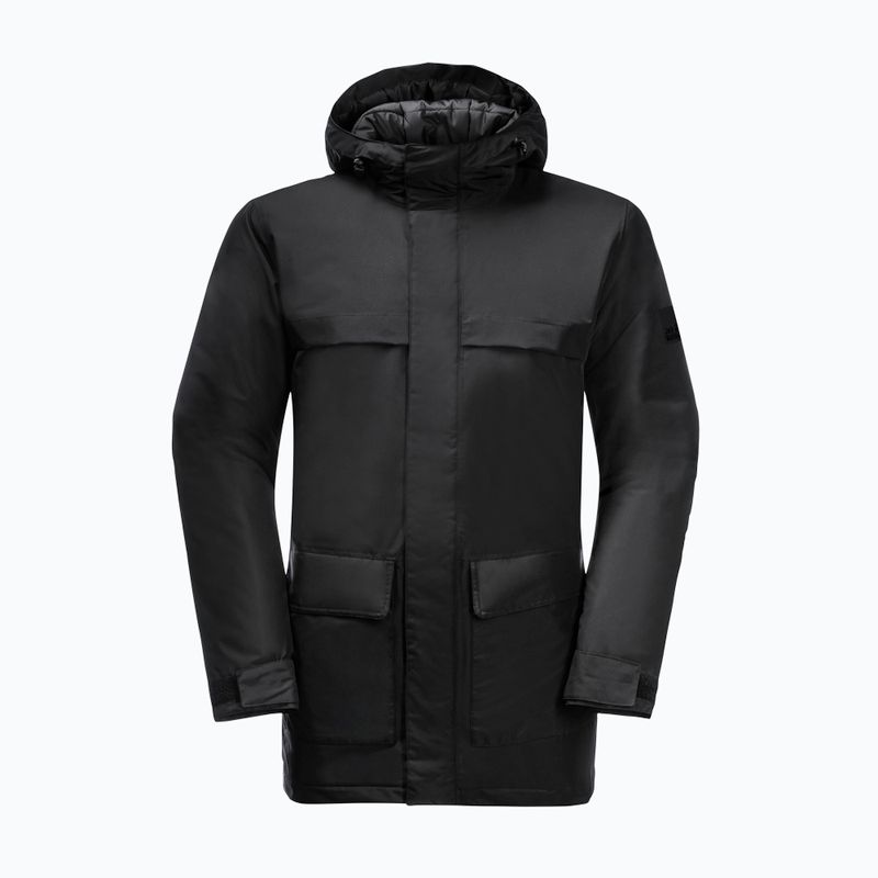 Pánska zimná bunda Jack Wolfskin  Winterlager Parka black 6