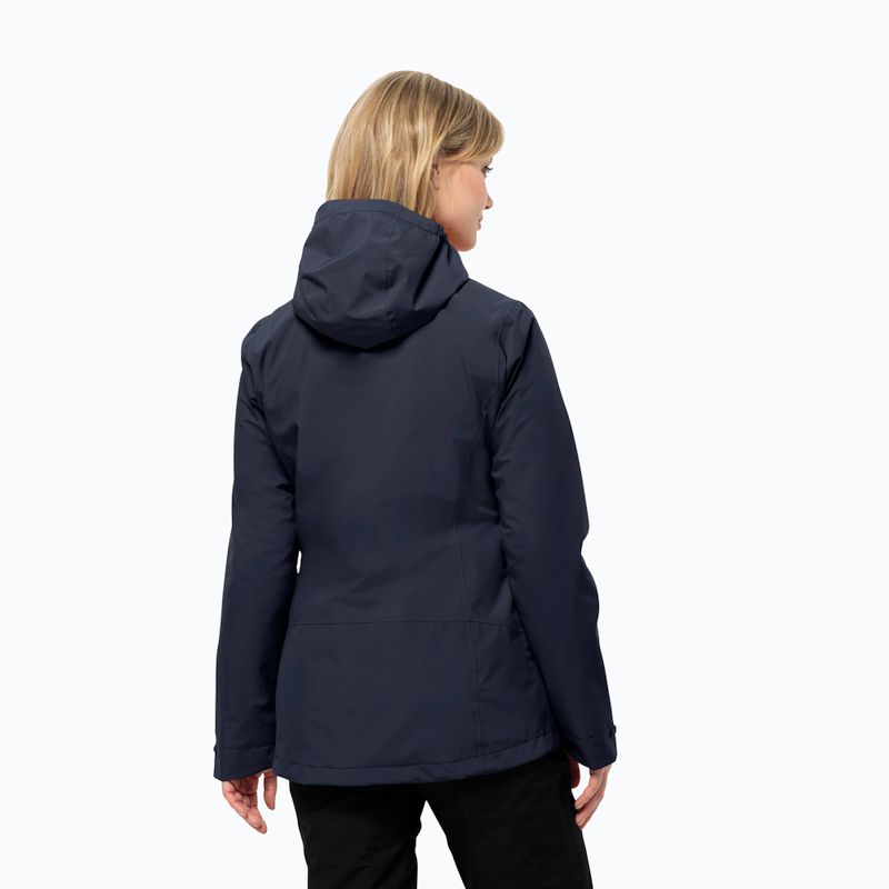 Dámska bunda 3v1 Jack Wolfskin Moonrise 3In1 night blue 2