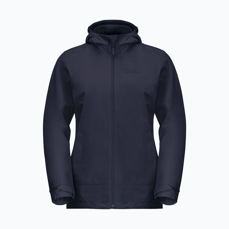 Dámska bunda 3v1 Jack Wolfskin Moonrise 3In1 night blue 9