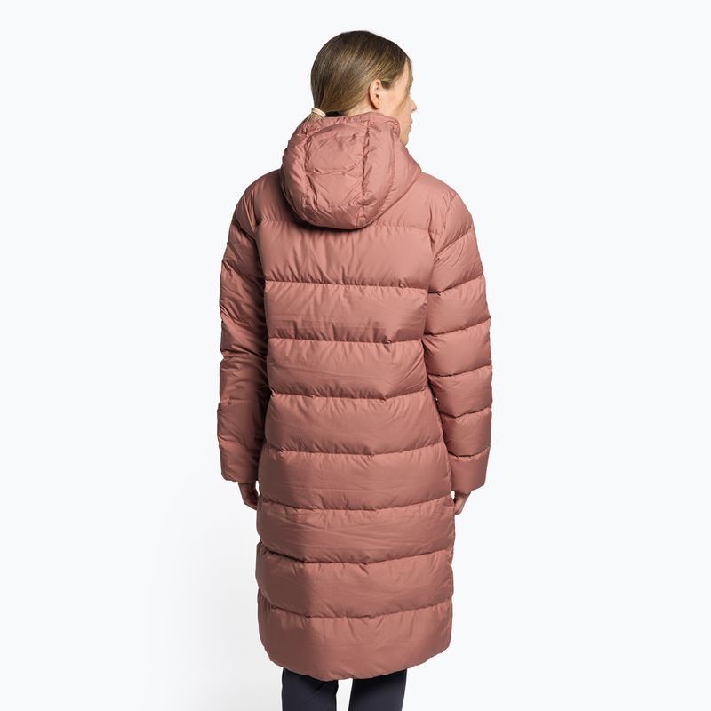 Dámska páperová bunda Jack Wolfskin Frozen Palace hnedá 1204132_3068 4