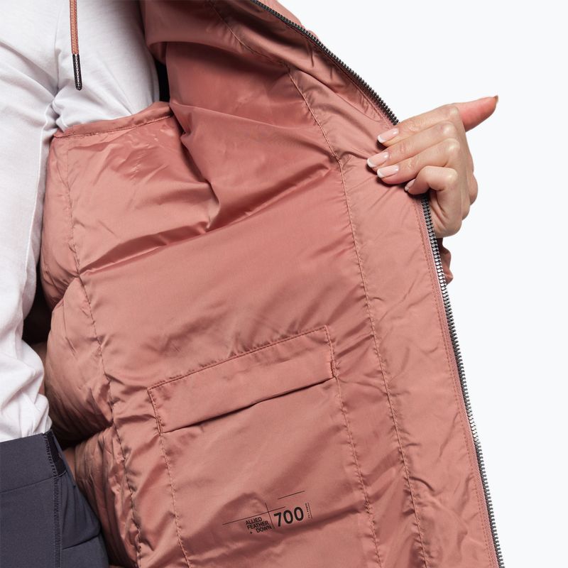 Dámska páperová bunda Jack Wolfskin Frozen Palace hnedá 1204132_3068 8