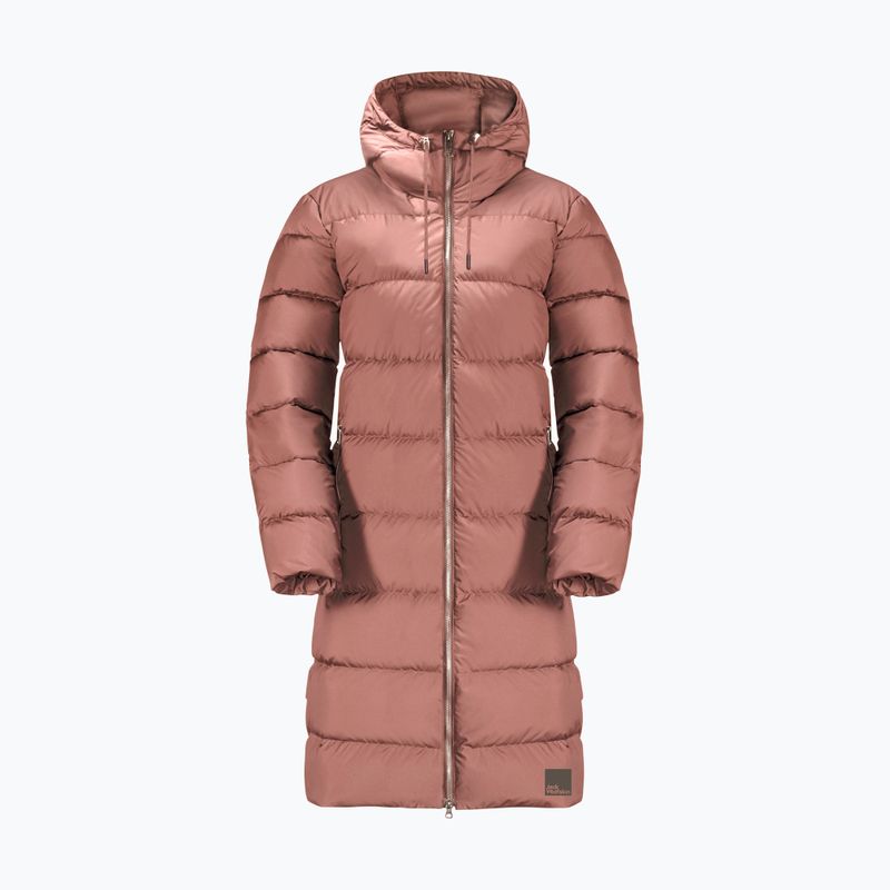 Dámska páperová bunda Jack Wolfskin Frozen Palace hnedá 1204132_3068 11