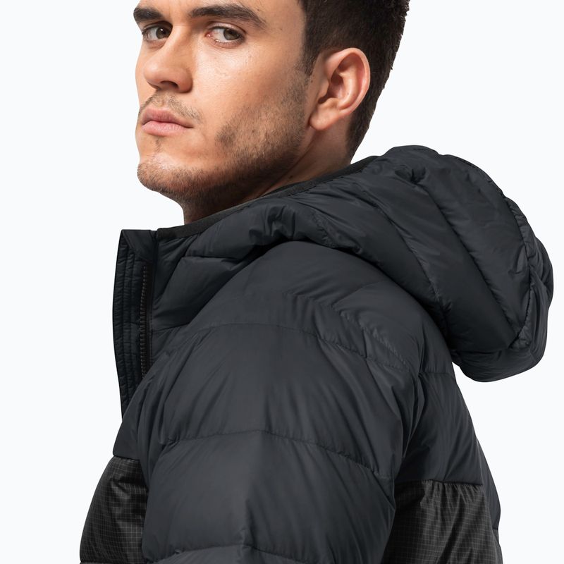 Jack Wolfskin pánska páperová bunda Dna Tundra Down Hoody black 1206612_6350_006 3