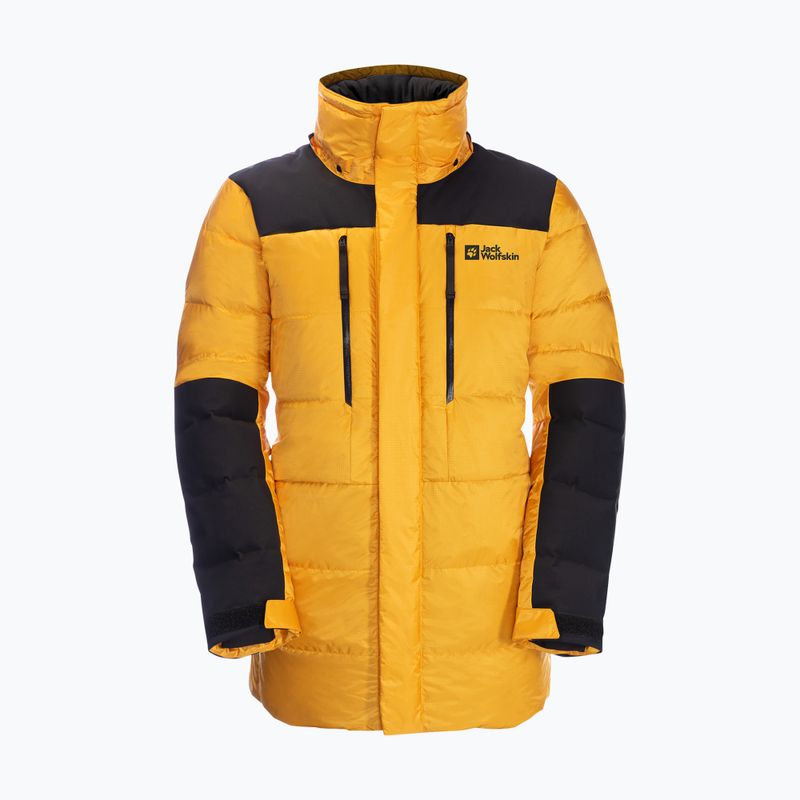 Jack Wolfskin pánska páperová bunda Cook 1995 Series žltá 1206751_3802 8