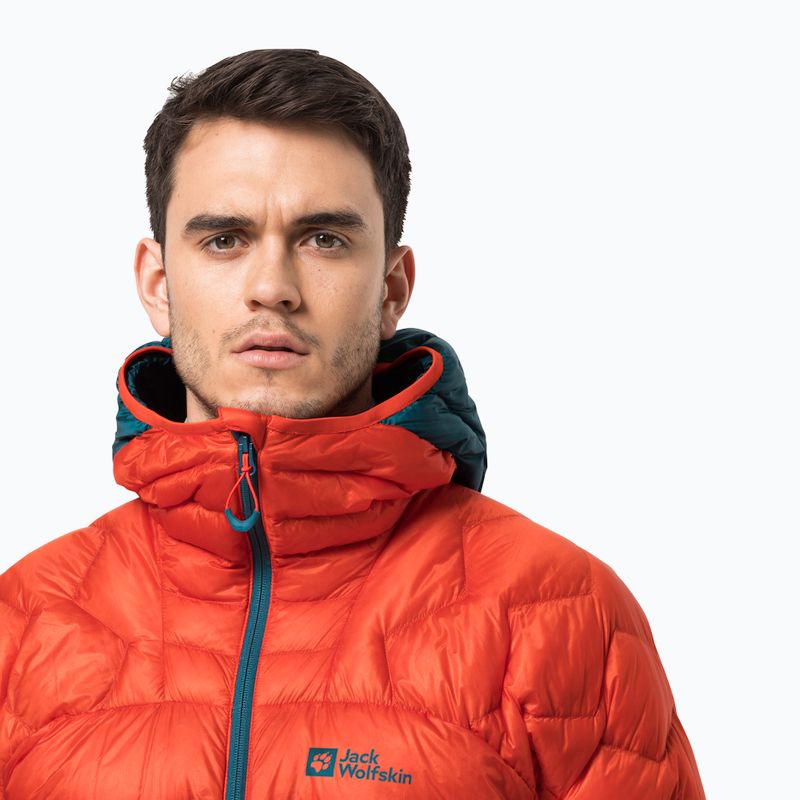 Jack Wolfskin pánska bunda Alpspitze Down Hoody skit orange 1206771_3017 3