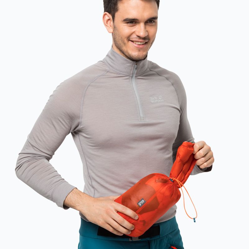 Jack Wolfskin pánska bunda Alpspitze Down Hoody skit orange 1206771_3017 6