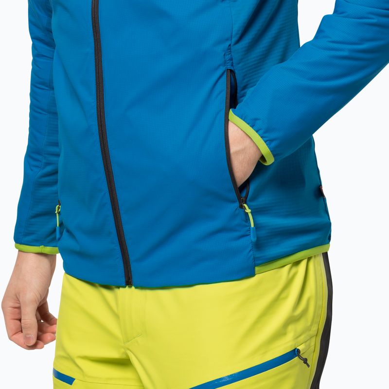 Jack Wolfskin pánska lyžiarska bunda Alpspitze Ins Hoody blue 1206781_1361 3