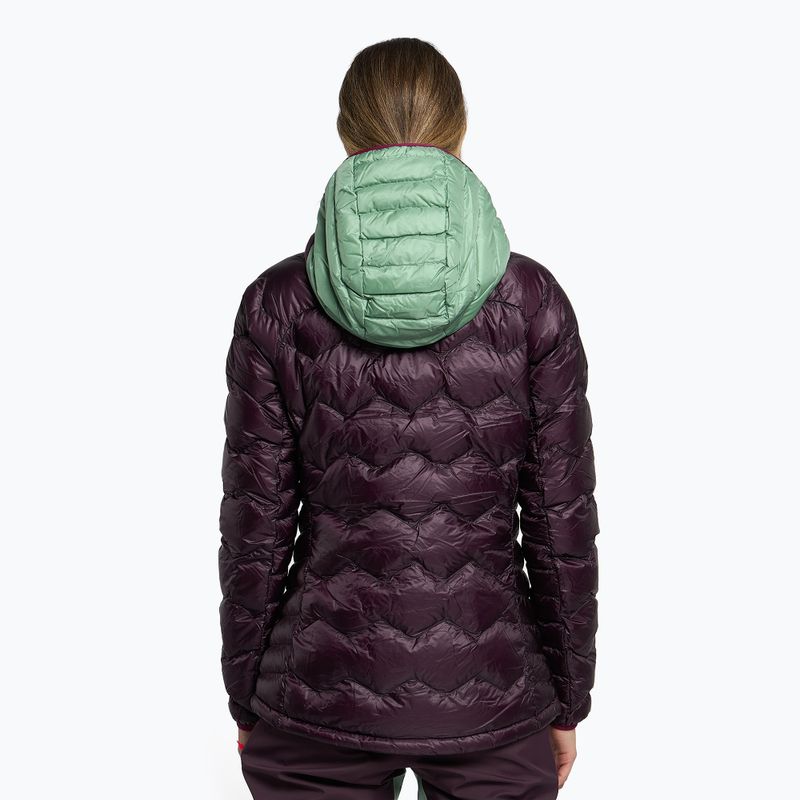 Jack Wolfskin dámska lyžiarska bunda Alpspitze Down Hoody purple 1206791_2042 4