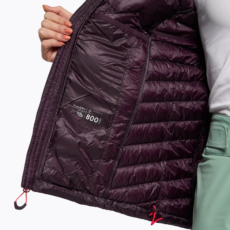 Jack Wolfskin dámska lyžiarska bunda Alpspitze Down Hoody purple 1206791_2042 7