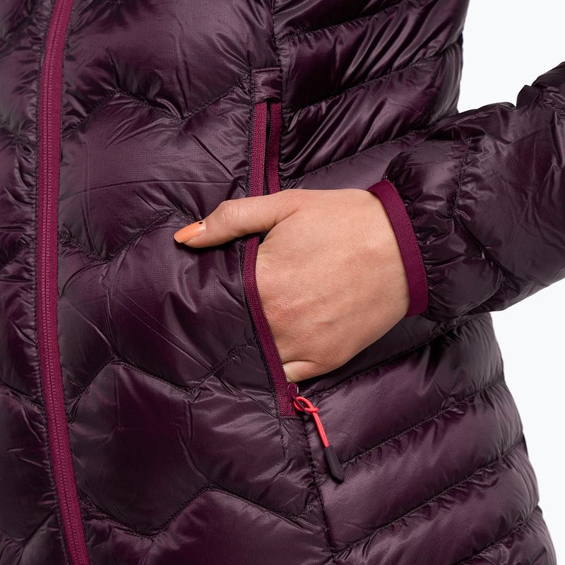 Jack Wolfskin dámska lyžiarska bunda Alpspitze Down Hoody purple 1206791_2042 8
