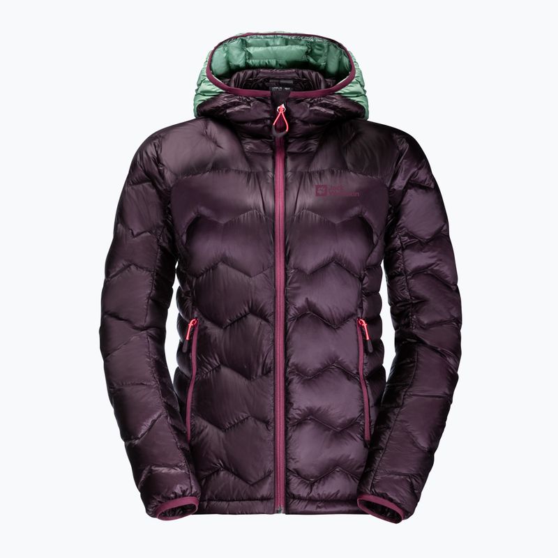 Jack Wolfskin dámska lyžiarska bunda Alpspitze Down Hoody purple 1206791_2042 9