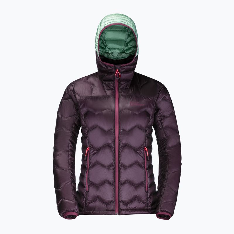 Jack Wolfskin dámska lyžiarska bunda Alpspitze Down Hoody purple 1206791_2042 10